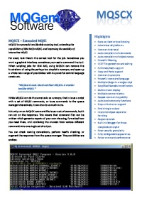 MQSCX Datasheet thumbnail